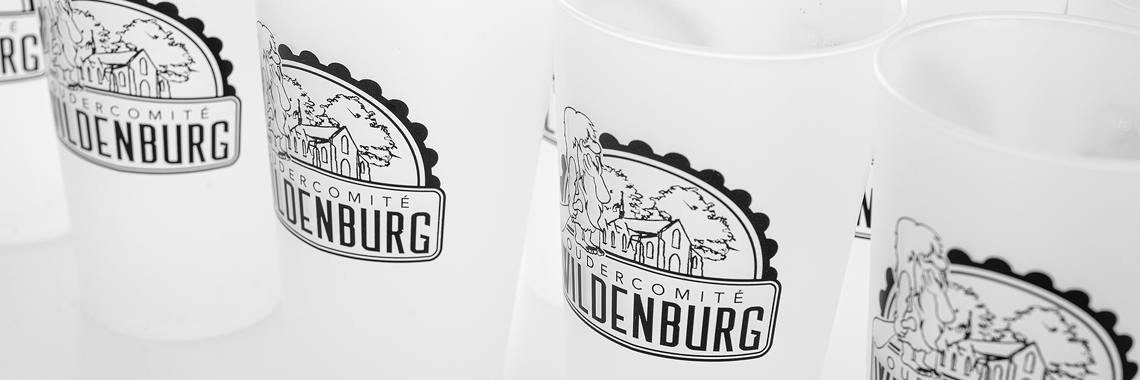 Herbruikbare Bekers bedrukt met logo Wildenburg