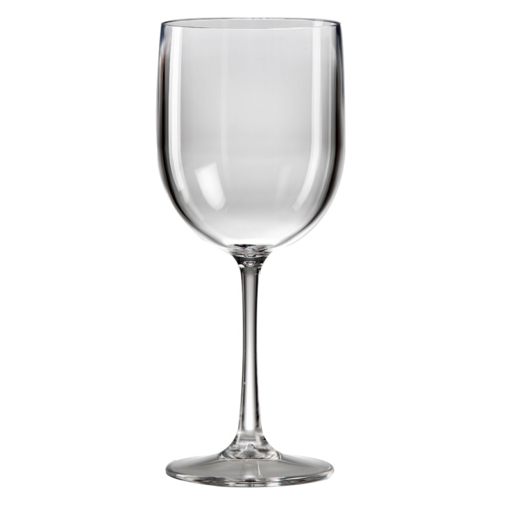 1x Plastic Wijnglas Glashelder 48cl