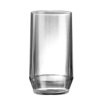 1x Kunststof Drinkglas Premium - Glashelder - 0.4 l Ø 7 cm · 13,8 cm